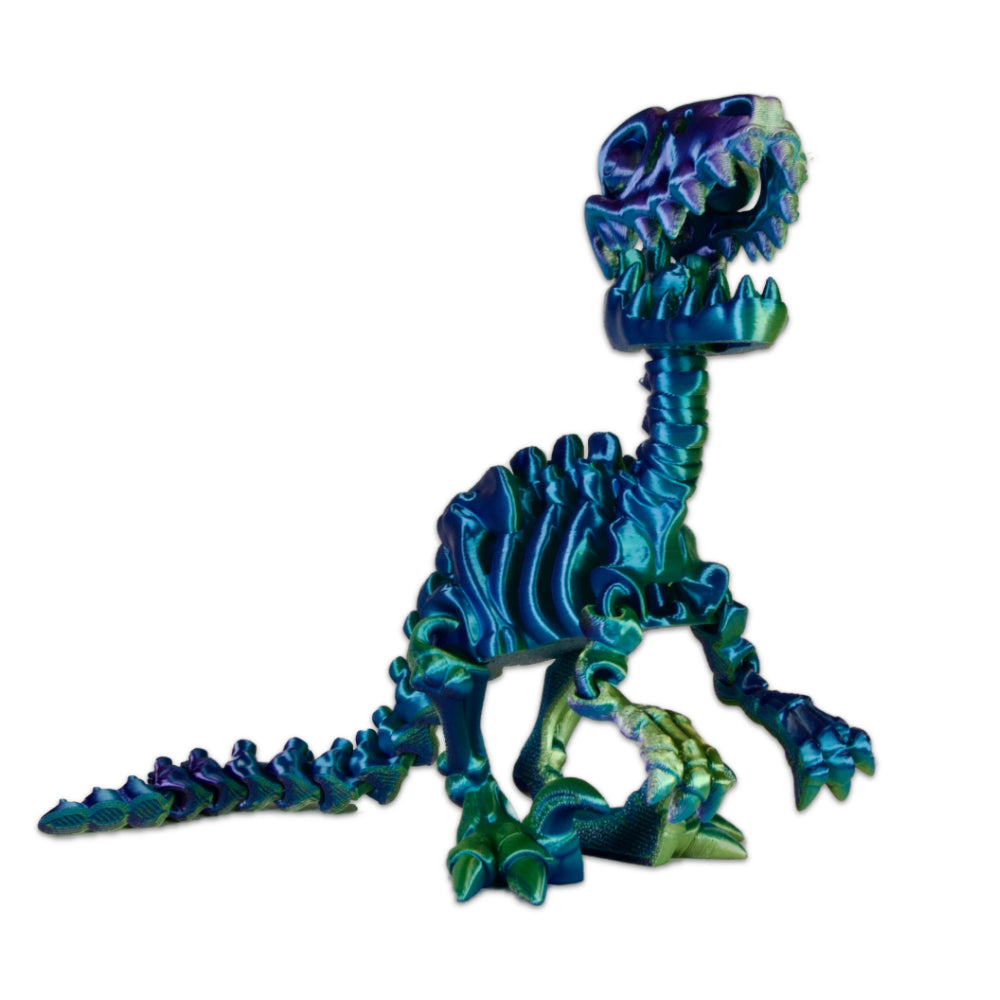 Skellyz Raptor - Articulated Flexi Dinosaur Skeleton Toy