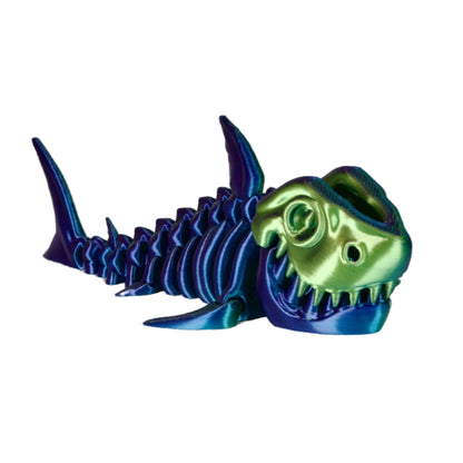 Skellyz Shark - Articulated Flexi Skeleton Toy