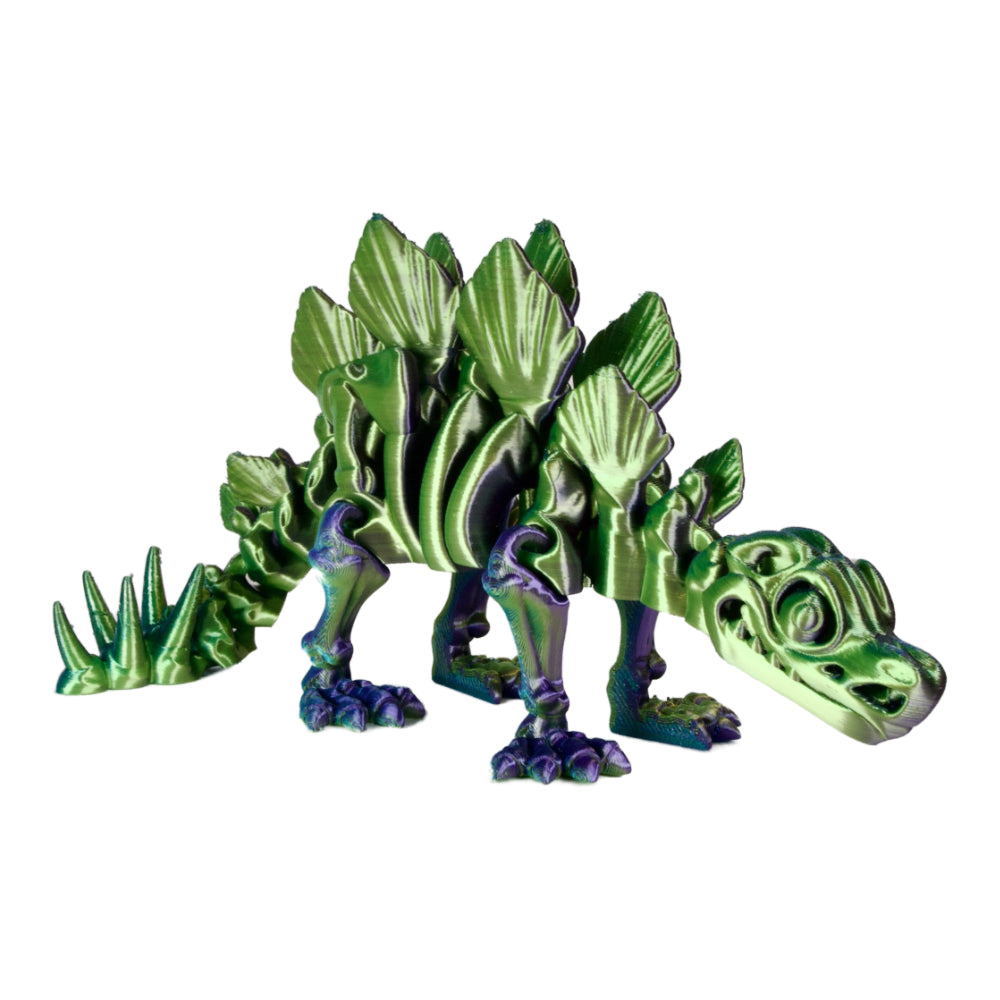 Skellyz Stegosaurus - Articulated Flexi Dinosaur Skeleton Toy