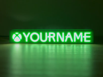 Personalised Xbox Lightbox - Customise With Any Name